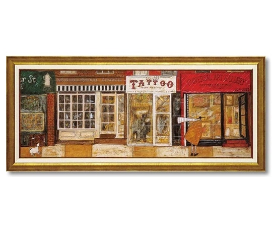 ユーパワー サム トフト｢あなたの住む街角で(Lサイズ)｣ ST-15014 1個（ご注文単位1個）【直送品】