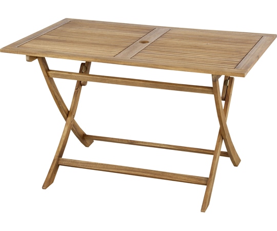 東谷 ニノ 折りたたみテーブル ライトブラウン NX-802 1個（ご注文単位1個）【直送品】