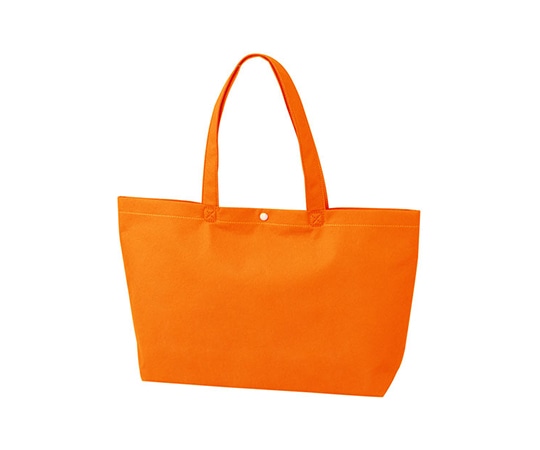 アズワン 不織布バッグ 船底ホック付きA4横 オレンジ 1箱(100枚入) LC0529AK00 1箱(ご注文単位1箱)【直送品】