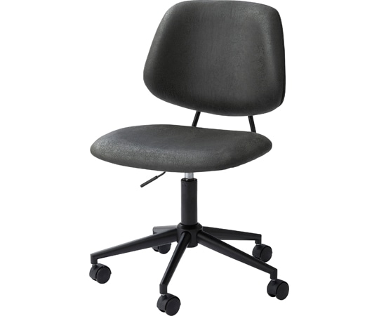 東谷 デスクチェア ブラック PC-79BK 1個(ご注文単位1個)【直送品】