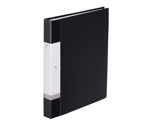 LIHITLAB リクエスト クリヤーブック<ポケット交換タイプ> 24黒 G3802 G3802-24 1冊(ご注文単位1冊)【直送品】