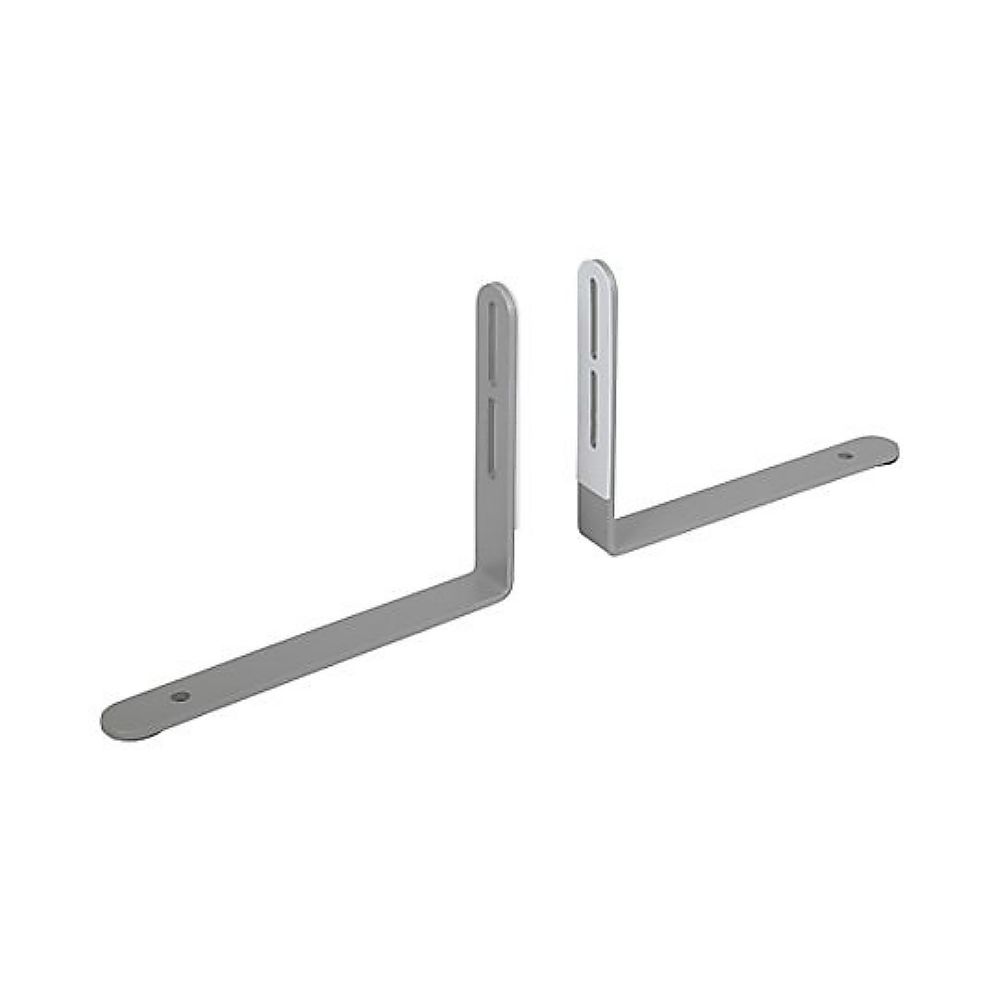 カグクロ ローパーテーション用 安定脚 フラットタイプ シルバー Z-A005 1個(ご注文単位1個)【直送品】