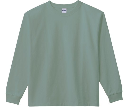 ボンマックス 10.2オンススーパーヘビーウェイトロングスリーブTシャツ スモーキーグリーン M MS1608-514 M 1枚（ご注文単位1枚）【直送品】