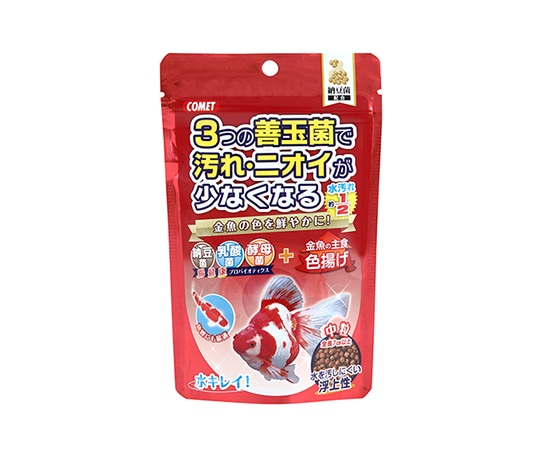 イトスイ 金魚の主食 納豆菌色揚げ 中粒 90g  1袋（ご注文単位1袋）【直送品】