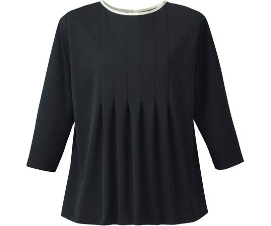 カーシーカシマ ENJOYNoir 七分袖プルオーバー 前後2WAY ブラック M NWT039 1枚（ご注文単位1枚）【直送品】