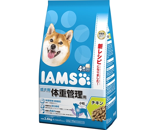 マースジャパンリミテッド アイムス 成犬用 体重管理用 チキン 小粒 2.6kg ID224 1個（ご注文単位1個）【直送品】