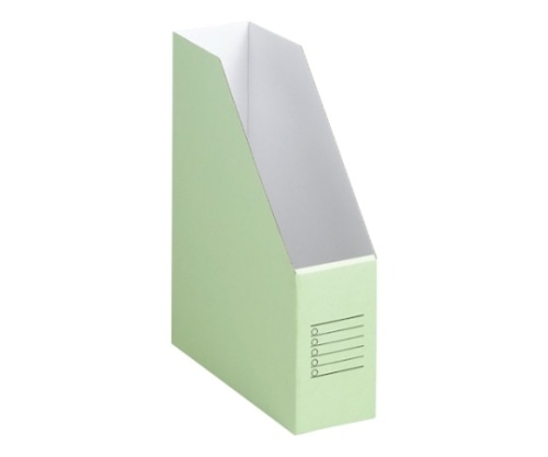 山田紙器 ファイルカートン 収納幅:80mm もえぎ FC-LG 1枚(ご注文単位1枚)【直送品】