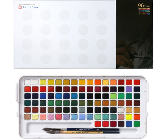 サクラクレパス プチカラー96色セット NCW-96 1個(ご注文単位1個)【直送品】