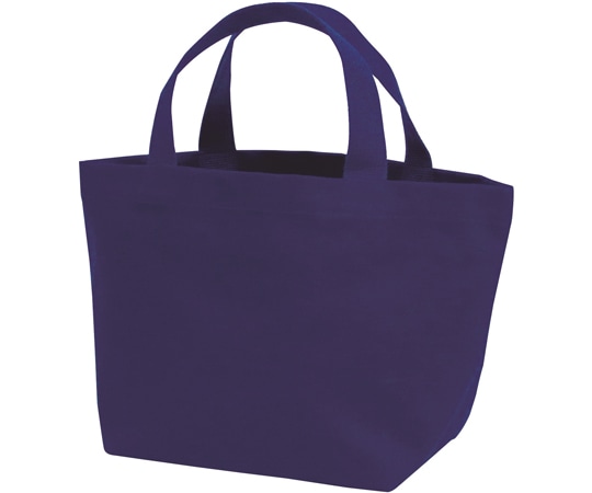 丸玉工業 厚手コットンバッグ トートSワイド(ネイビー)100枚入  1ケース(ご注文単位1ケース)【直送品】