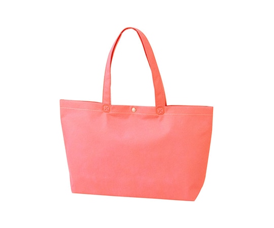 アズワン 不織布バッグ 船底ホック付きA4横 ピンク 1箱(100枚入) LC0529AQ00 1箱(ご注文単位1箱)【直送品】