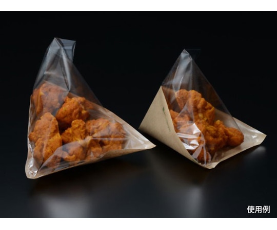 パックスタイル 惣菜袋 エコテトラ170 未晒 100枚×32パック入 00559670 1ケース（ご注文単位1ケース）【直送品】