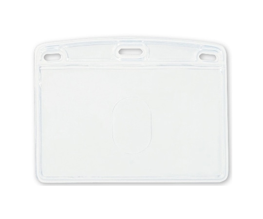 オープン工業 名札用ケース ソフトヨコ名刺 2枚収納 10枚 NX-119 1袋(ご注文単位1袋)【直送品】