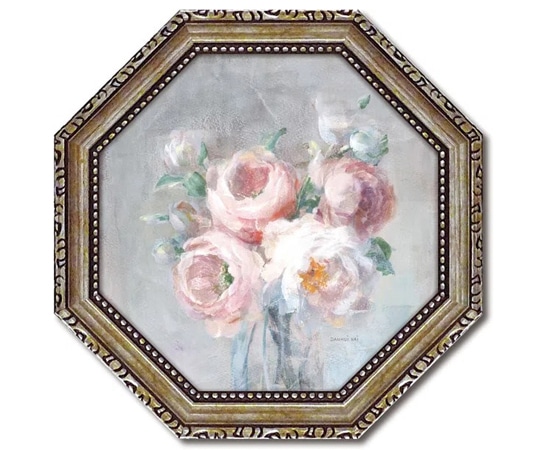 ユーパワー 八角 ミニゲル アートフレーム ダンフイ ナイ｢サマー ブルーム2｣ DN-02572 1個（ご注文単位1個）【直送品】