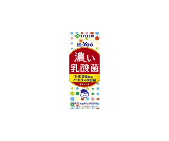 伊藤園 朝のYoo 濃い乳酸菌 紙パック 200mL 1ケース(24パック入)  1ケース※軽（ご注文単位1ケース）【直送品】