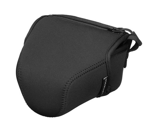 ハクバ写真産業 ルフトデザイン スリムフィット カメラジャケット M-110 ブラック DCS-03M110BK 1個（ご注文単位1個）【直送品】