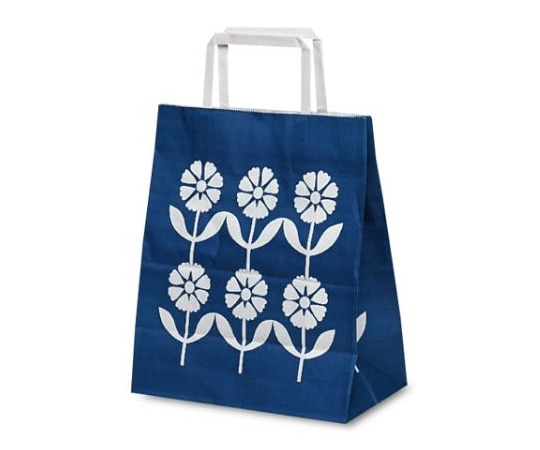 ベルベ 紙袋 自動紐手提袋(平紐) T-Z おしばな 400枚 1970 1ケース（ご注文単位1ケース）【直送品】