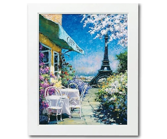ユーパワー マルコ マヴロヴィッチ｢パリのカフェ Lサイズ｣ MM-08002 1個（ご注文単位1個）【直送品】