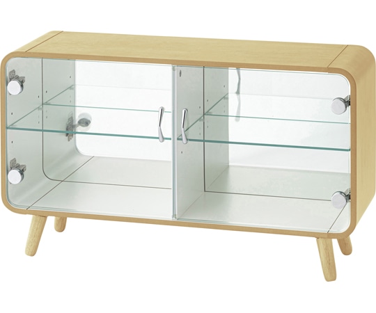 東谷 コレクションシェルフ ロータイプ ナチュラル PT-613NA 1個（ご注文単位1個）【直送品】