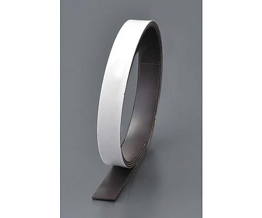 エスコ 12x2mm/ 1m 強力マグネット(強粘着付) EA781BR-11 1巻(ご注文単位1巻)【直送品】