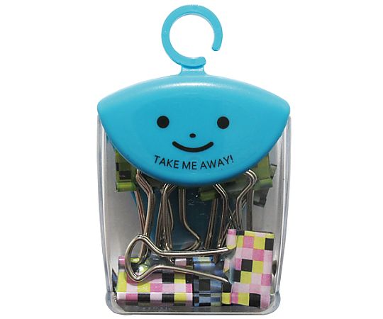 ミツヤ ダブルクリップ19mm キューブ 8個×5箱入 TM-71-MC 1ケース（ご注文単位1ケース）【直送品】