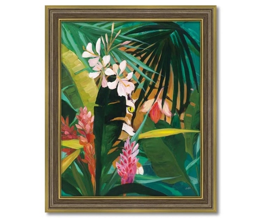 ユーパワー ジュリア プリントン｢ヒドゥン ジャングル1｣ JP-12001 1個（ご注文単位1個）【直送品】