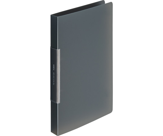 LIHITLAB SOERU リングファイル A4S型2穴 ブラック F8067-24 1冊(ご注文単位1冊)【直送品】