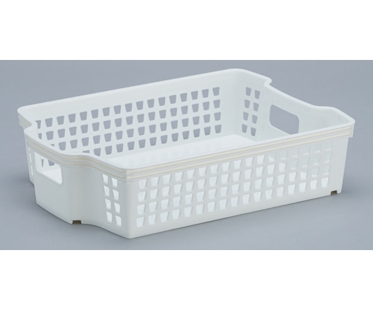 伊藤忠リーテイルリンク スタッキングバスケット 浅型大 48個  1ケース（ご注文単位1ケース）【直送品】