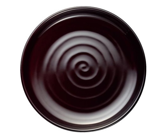 Daiwa 丸そば皿 内溜(ため)外黒 DMS-10-TB 1個(ご注文単位1個)【直送品】