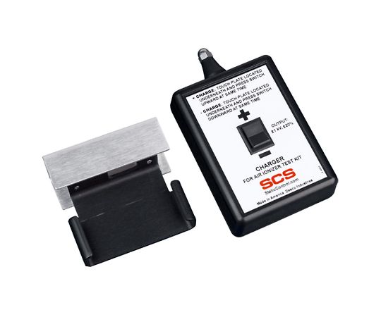 DESCO 静電気測定用チャージャー&プレートセット ケース付き 770719 1セット (ご注文単位1セット)【直送品】