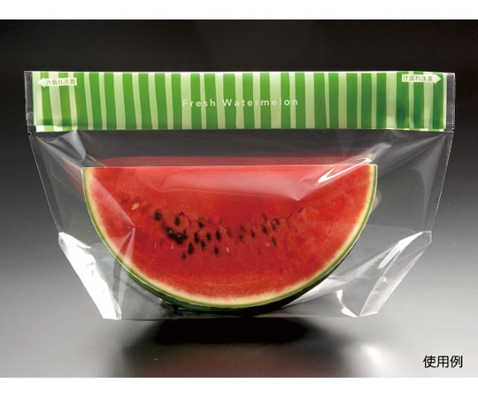 パックスタイル 青果用袋 PS スイカ袋 ボーダー M 50枚×20パック入 599026 1ケース（ご注文単位1ケース）【直送品】