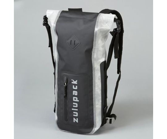 アズワン 460x200x130mm/25L ロールトップリュック(防水/ブラック EA927GA-46 1個(ご注文単位1個)【直送品】