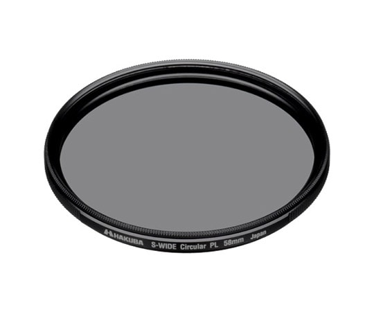 ハクバ写真産業 S(スクリュー)ワイドサーキュラーPLフィルター 58mm CF-SWCP58 1個（ご注文単位1個）【直送品】