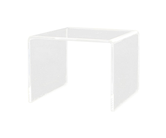 ササガワ アクリルディスプレイ コの字 小小 32-8792 1個（ご注文単位1個）【直送品】