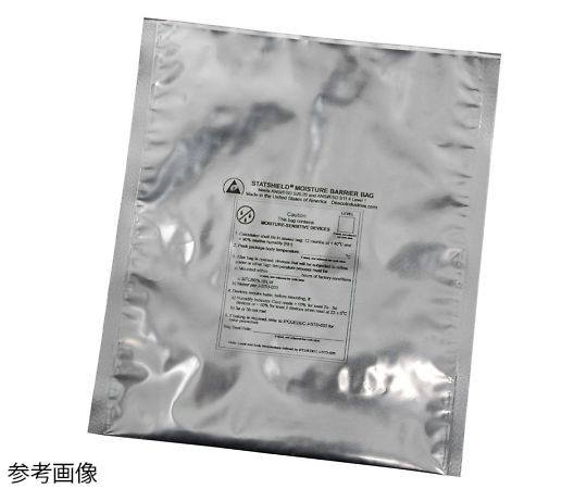 DESCO ESDバッグ 防湿 アルミ箔 IPC/JEDEC 0.1mm×406mm×457mm 100枚 13964 1セット (ご注文単位1セット)【直送品】