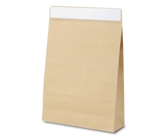 ベルベ 宅配用 宅配袋 茶 無地 L 100枚 2539 1ケース（ご注文単位1ケース）【直送品】