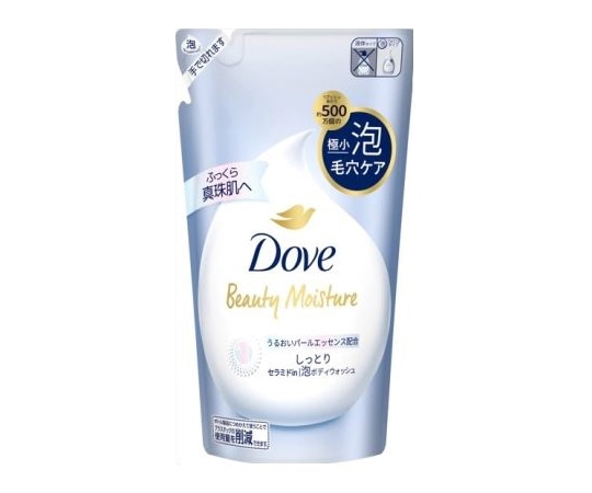 ユニリーバ・ジャパン・CM ダヴ ビューティーモイスチャー 泡ボディウォッシュ しっとり つめかえ用 430g DBMFWR-2-1 1個（ご注文単位1個）【直送品】