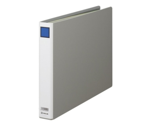 キングジム キングファイルG B4ヨコ グレ- 2穴 30mmとじ 993EN 1冊(ご注文単位1冊)【直送品】