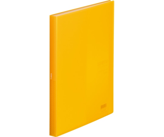 LIHITLAB SOERU クリヤーブック A4S型 ポケット40枚 マンダリンオレンジ N8102-4 1冊(ご注文単位1冊)【直送品】