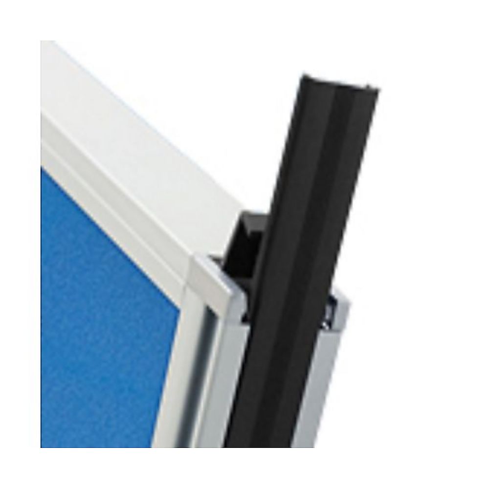 カグクロ ローパーテーション用 PVCエンドカバーH1200mm PN32-P1200-EC 1本(ご注文単位1本)【直送品】