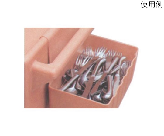 CAMBRO(キャンブロ) キャンブロ シルバーウェアホルダー(洋食器入れ) BC1115SH ダークブラウン 1個（ご注文単位1個）【直送品】