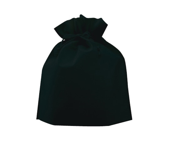 三和 不織布巾着 (大)ブラック 1ケース(1000枚入) SW2528-40 1ケース（ご注文単位1ケース）【直送品】