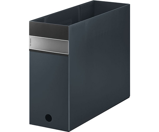 キングジム FV ボックスファイル(透明) 黒 FV4903T 1冊(ご注文単位1冊)【直送品】