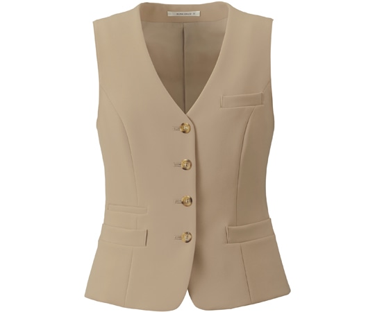 ボンマックス ベスト BCV1108 ベージュ 11号  1枚（ご注文単位1枚）【直送品】