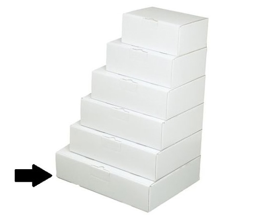 ヤマニパッケージ 贈答箱 はっ水宅配箱 9cm 50枚 EE-96W 1ケース（ご注文単位1ケース）【直送品】