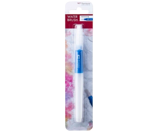 トンボ鉛筆 水筆 平筆 WB-FL 1本(ご注文単位1本)【直送品】