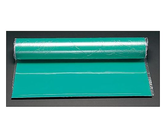 エスコ 1.0x5.0m/2.0mm ゴムシート(グリーン) EA997RB-205G 1巻(ご注文単位1巻)【直送品】