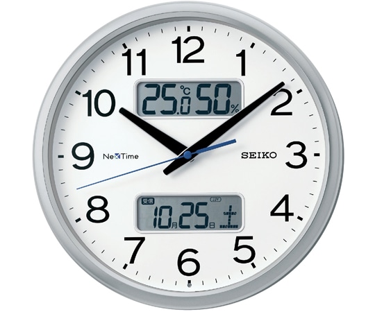 セイコー ネクスタイム φ310×48mm 銀色 ZS251S 1個(ご注文単位1個)【直送品】