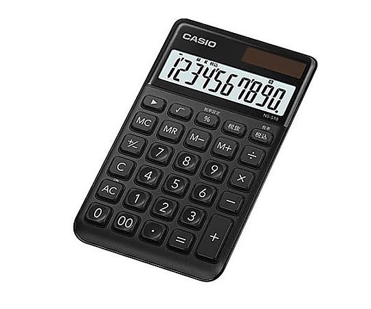 カシオ 10桁 計算機(ブラック) EA761G-129 1個(ご注文単位1個)【直送品】