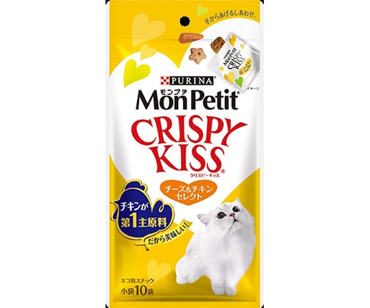 Nestle モンプチ クリスピーキッス チーズ&チキンセレクト 30g 12380291 1個（ご注文単位1個）【直送品】