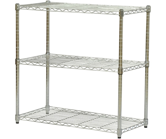 エイ・アイ・エス 25φスチールラック3段セット YSR-9090 1個（ご注文単位1個）【直送品】